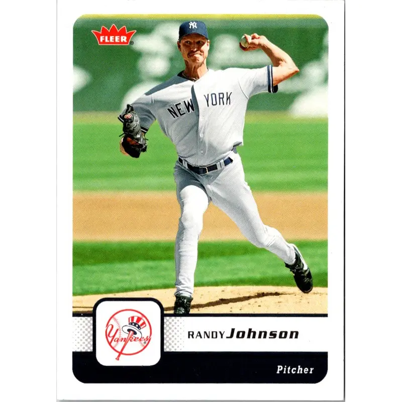 2006 Fleer Randy Johnson #398