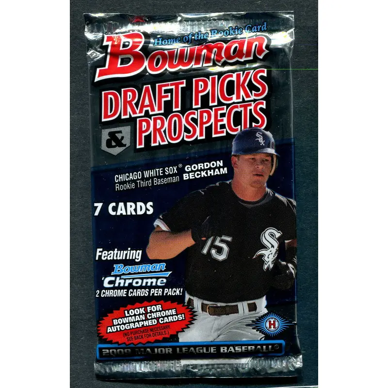 2009 Bowman Draft Picks Prospects Baseball Unopened Pack (Hobby)
