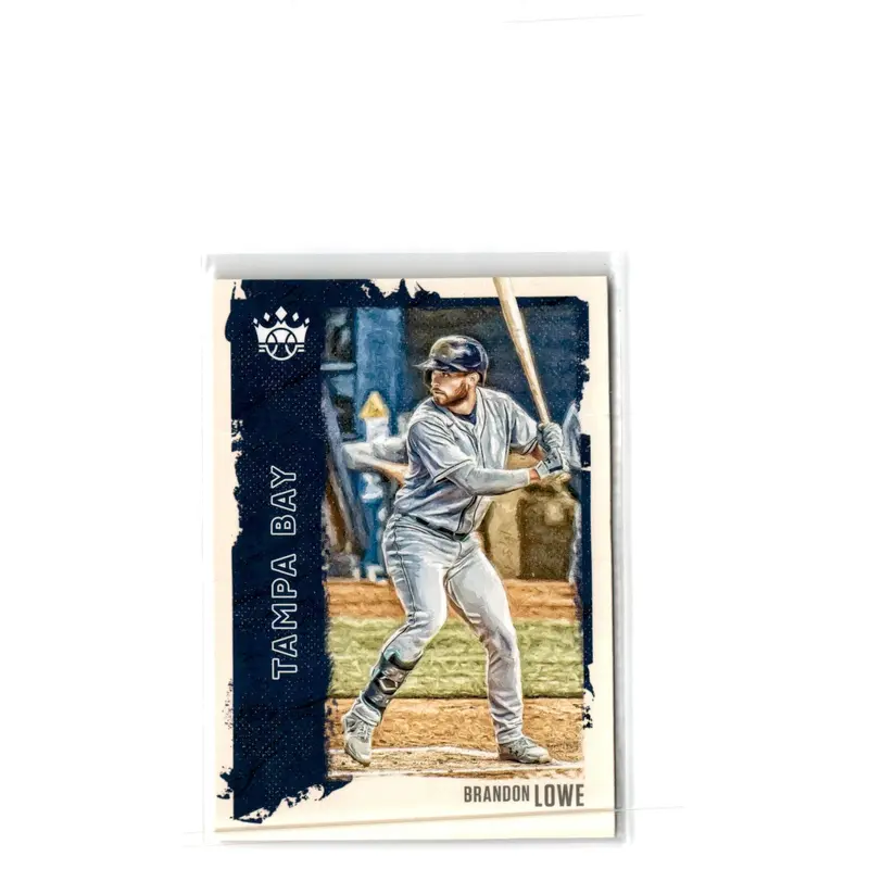 2021 Panini Diamond Kings Blue Brandon Lowe #75