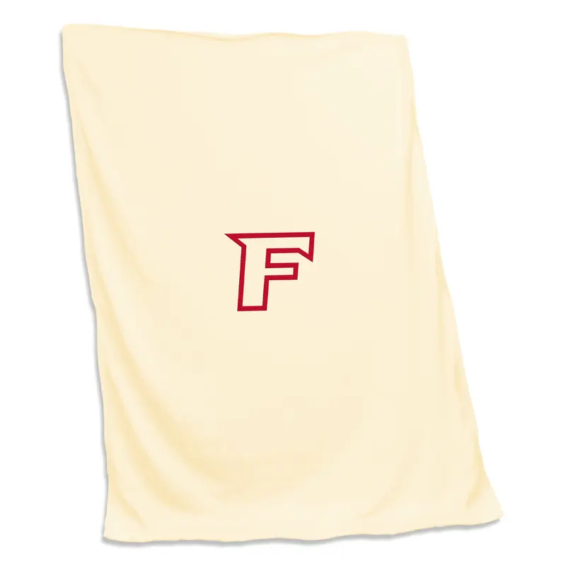 Fairfield Oatmeal Screened Sweatshirt Blanket