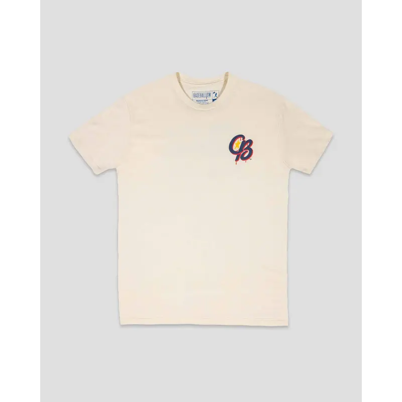 Adult Cream Baseballism Pine Tar Tee