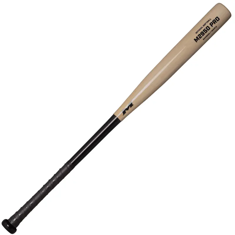 Miken M2950 1PC Composite Wood Dual Stamp ASA/USA/USSSA Slowpitch Softball Bat M2950
