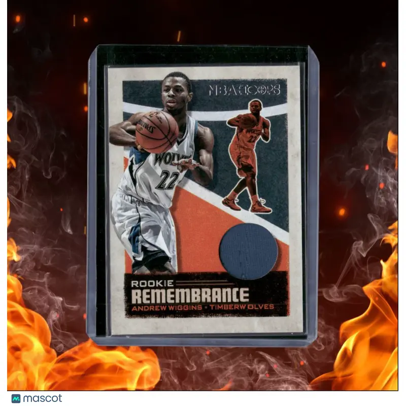 2019-20 Panini Hoops Andrew Wiggins Remembrance Jersey Rookie #RR-AWG