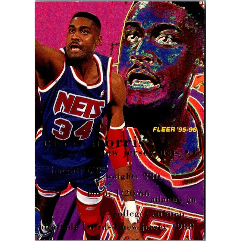 1995 Fleer European Chris Morris #117