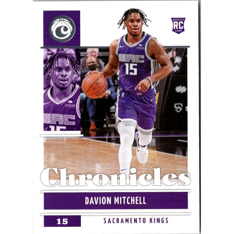 2021 Panini Chronicles Davion Mitchell #42 Rookie