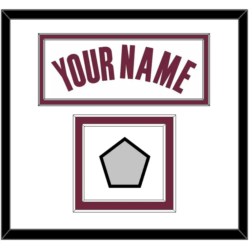 Cleveland Name & Champions Patch - Home White (2010-2017) - Double Mat 2
