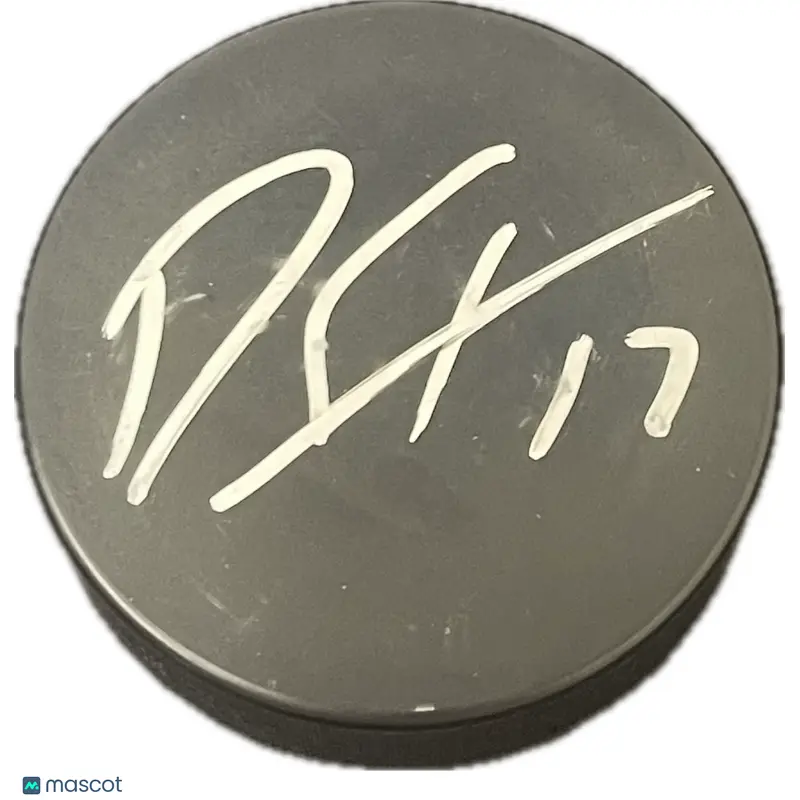 Dylan Strome Signed Hockey Puck PSA Washington Capitals