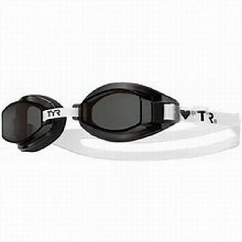 New TYR Team Sprint Adult Swim Goggles - Smoke