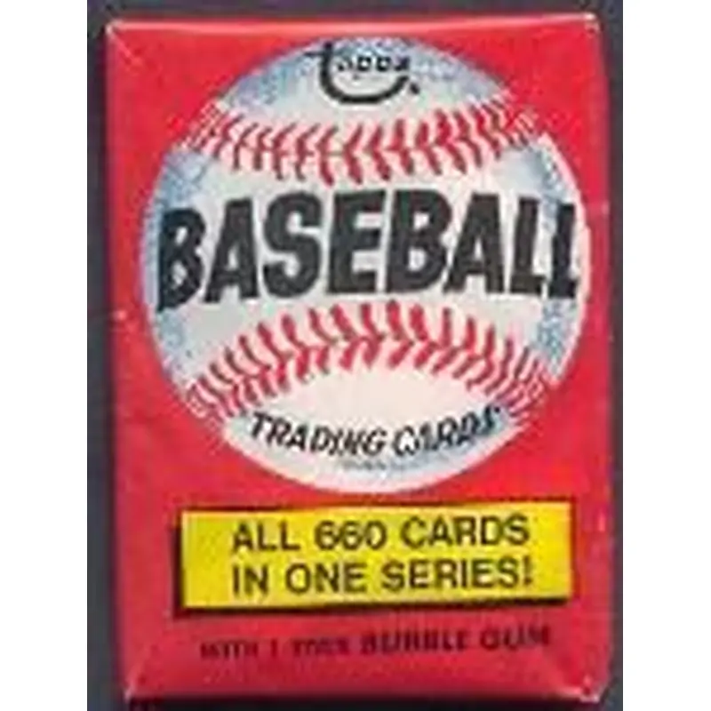 1974 Topps Baseball Unopened (10 Cent) Wax Pack