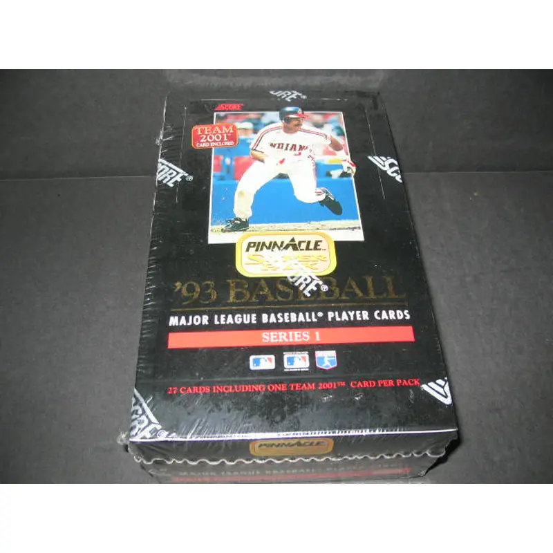 1993 Pinnacle Baseball Series 1 Jumbo Box