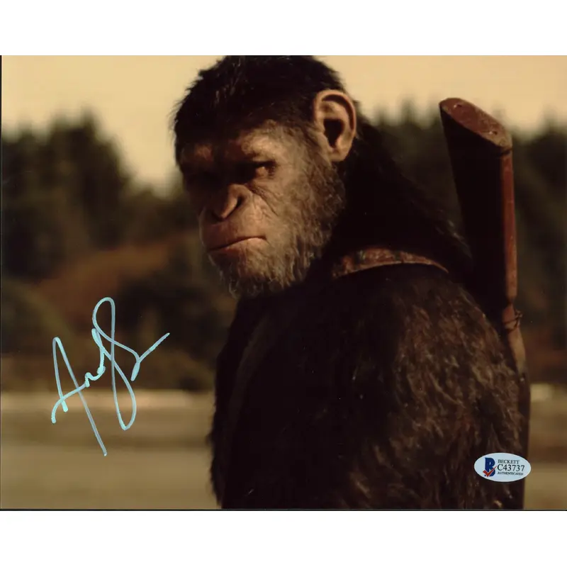 Andy Serkis Planet of the Apes Authentic Signed 8x10 Photo BAS #C43737