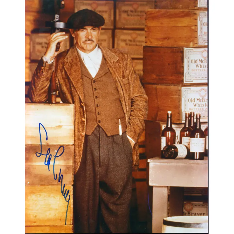Sean Connery The Untouchables Authentic Signed 11x14 Photo BAS #A22049