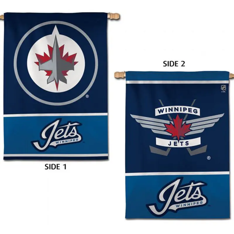 Winnipeg Jets Official NHL Hockey 2-Sided Vertical Flag Wall Banner - Wincraft Inc.