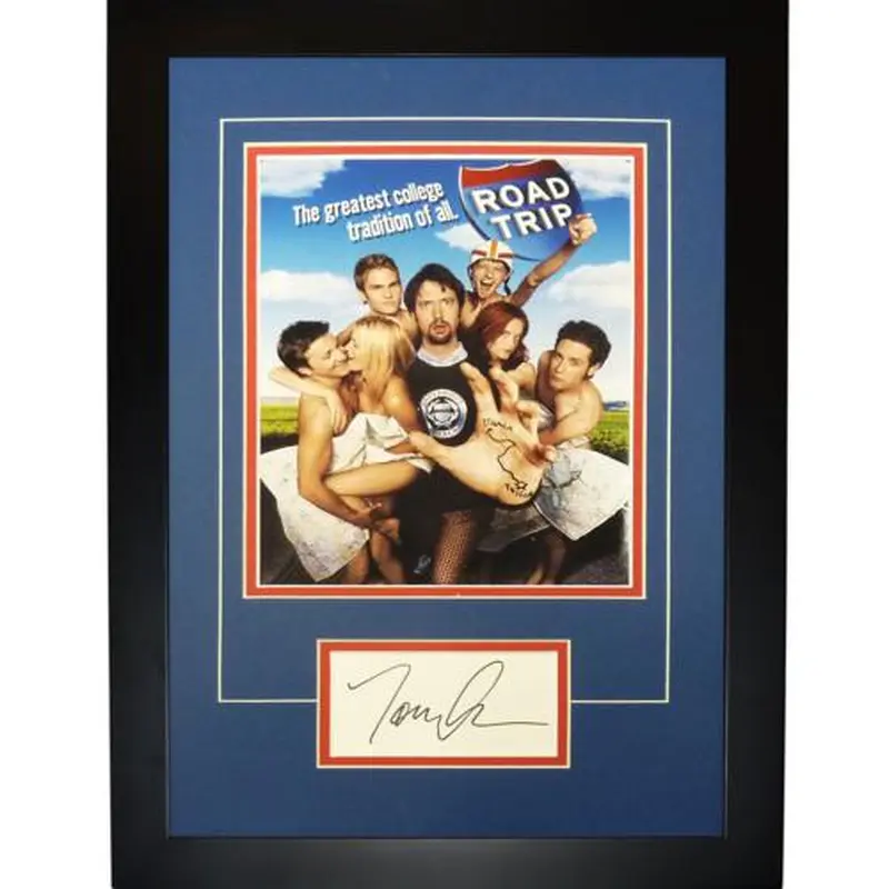 Tom Greene Autographed Road Trip (Movie) "Signature Series" Frame