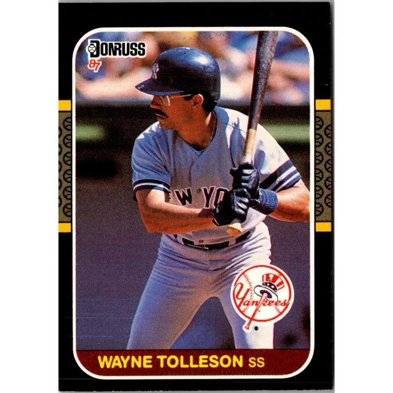 1987 Donruss Wayne Tolleson #524