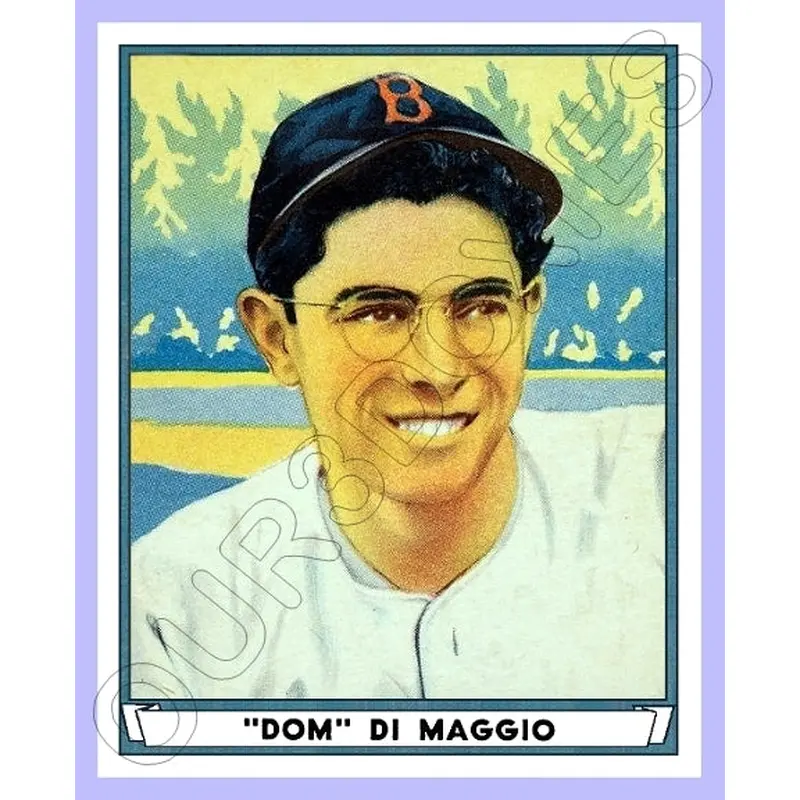 Dom Dimaggio 1941 Play Ball Reproduction Card - 3774