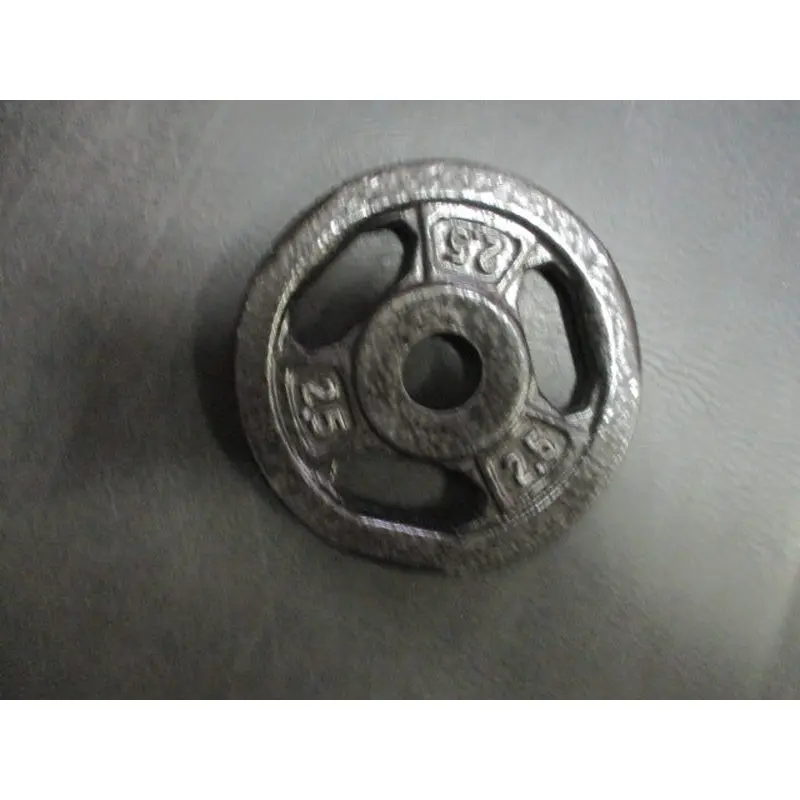 Used 2.5lb Standard weight Plate