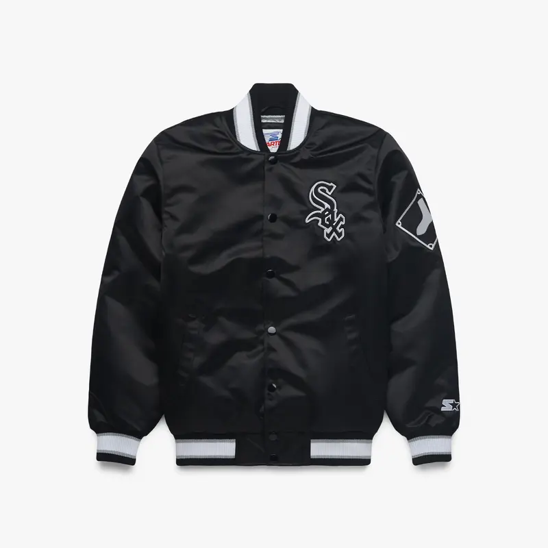 HOMAGE X Starter White Sox Heavyweight Satin Jacket