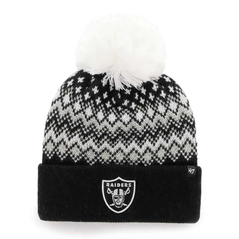 LAS VEGAS RAIDERS ELSA '47 CUFF KNIT WOMENS