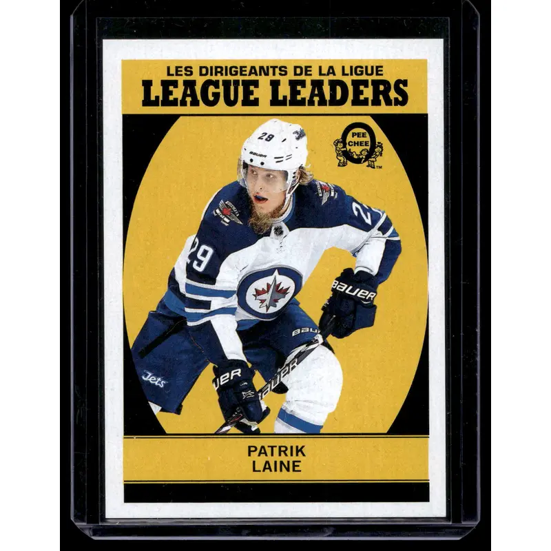 2018-19 O-Pee-Chee - Retro Blank Back - League Leaders - Patrik Laine #597