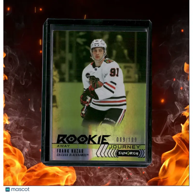 2024-25 Upper Deck Synergy Frank Nazar Journey Away Green Rookie 069/199 #RJ-10