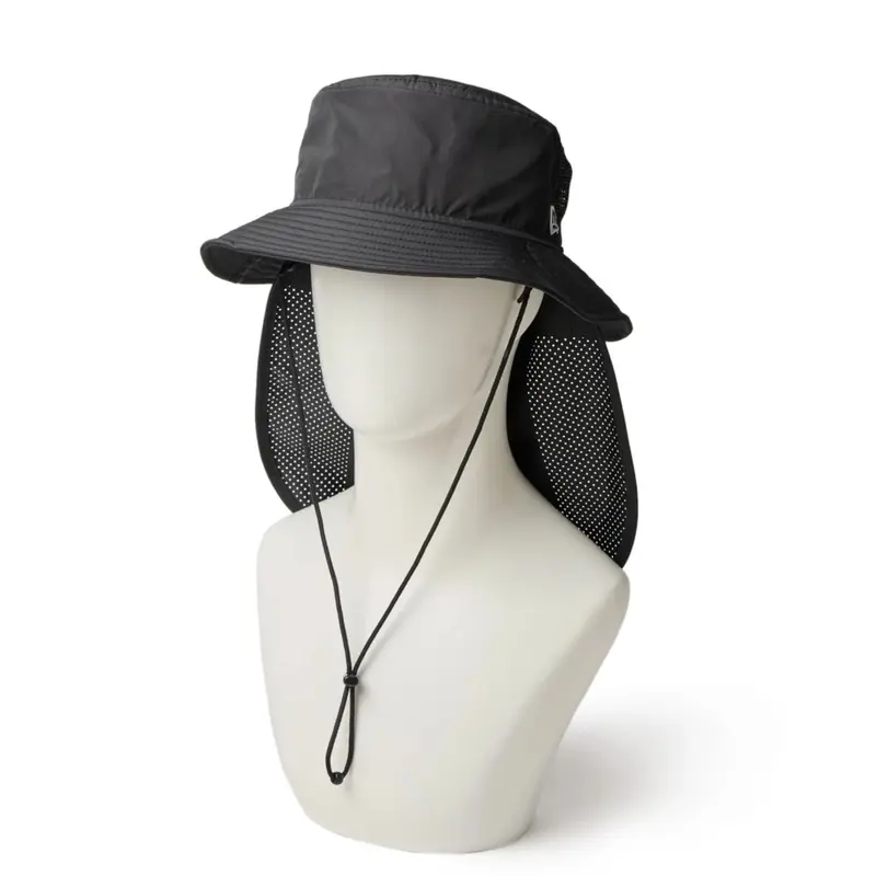 New Era Surf Black Adventure Bucket Hat