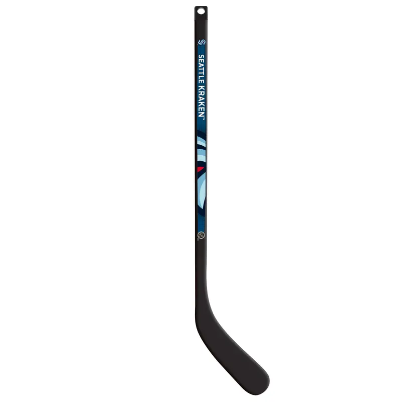 NHL Seattle Kraken Plastic Player Mini Stick- Left Curve