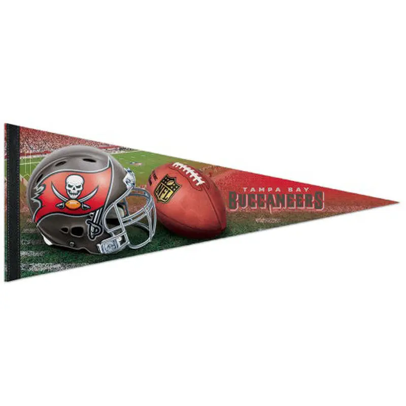 Tampa Bay Bucs Helmet-Style Official NFL Premium Felt Pennant - Wincraft