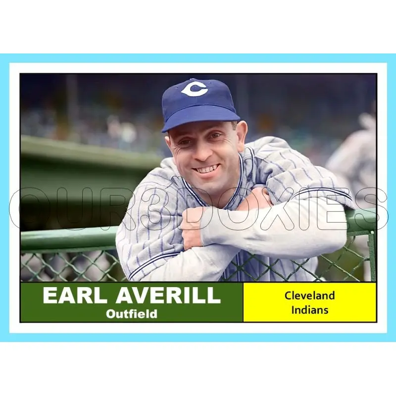 Earl Averill 1961 Topps Custom Card - 4247