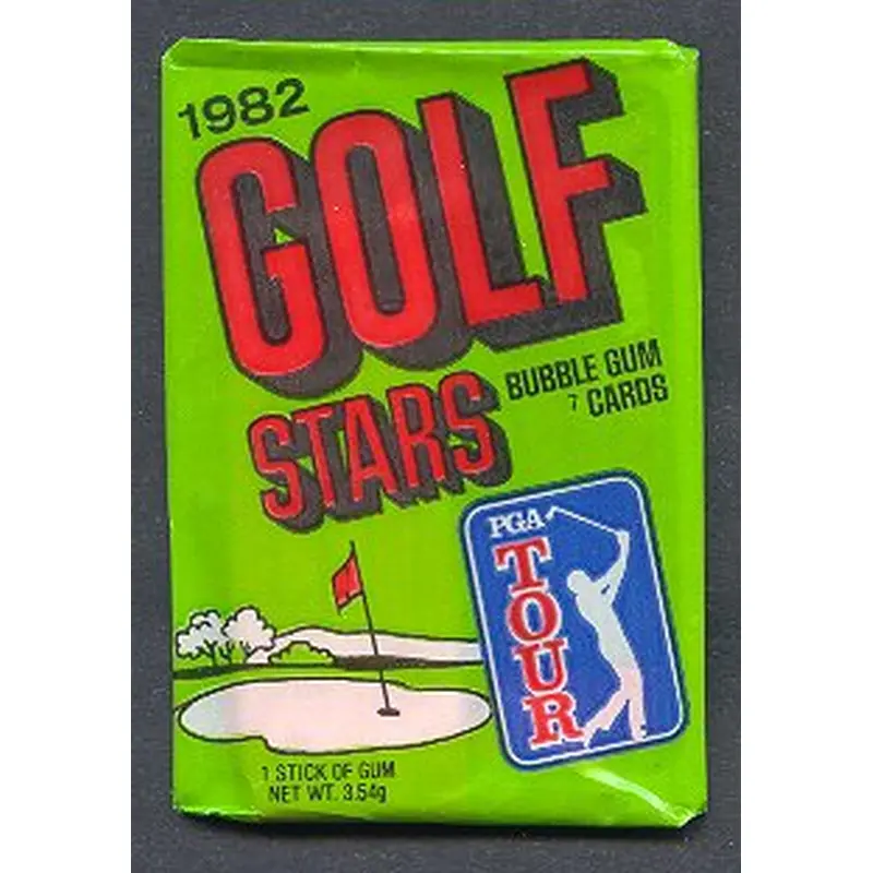 1982 Donruss Golf Unopened Wax Pack