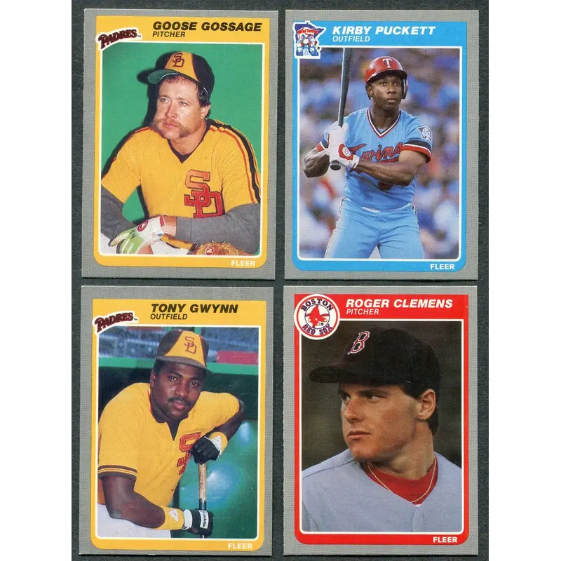 1985 Fleer Baseball Complete Set NM NM/MT (660) (24-326)