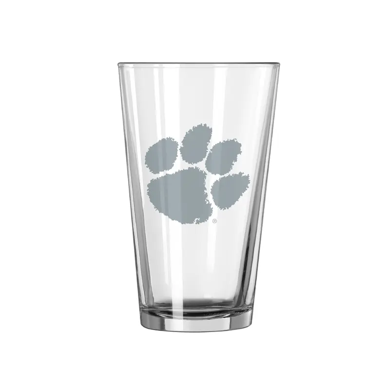 Clemson 16oz Frost Pint Glass