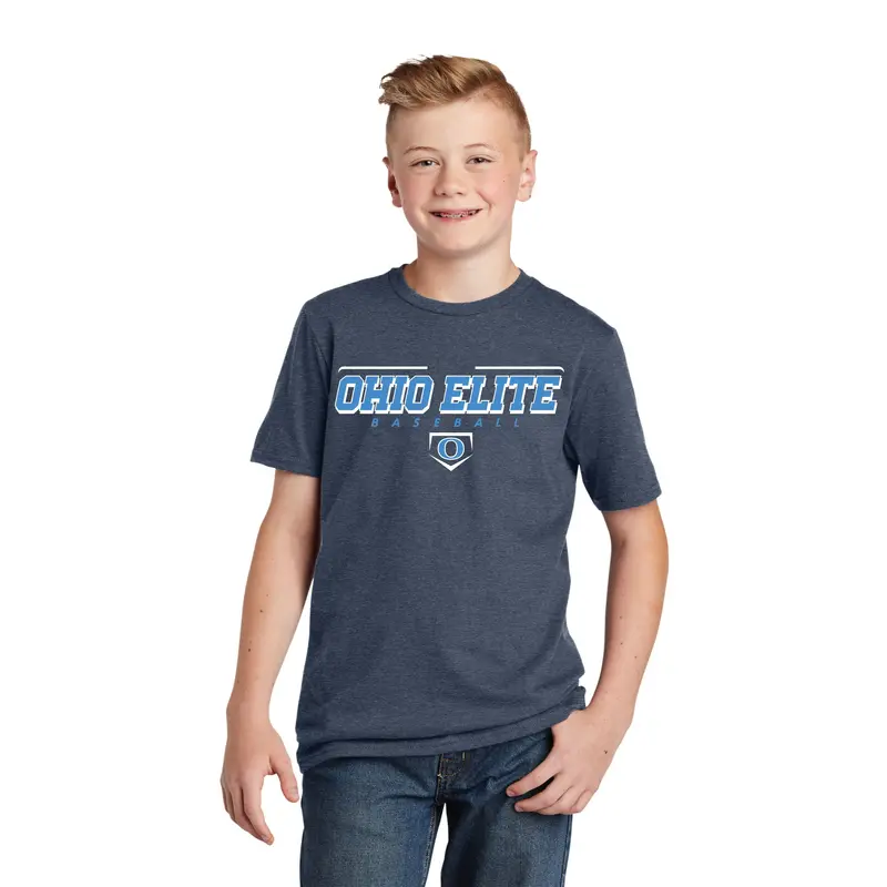 Ohio Elite Baseball Youth Block Logo T-Shirt