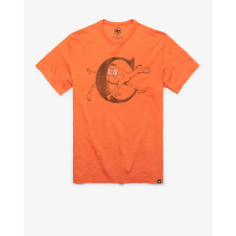 CAMPBELL FIGHTING CAMELS GRIT '47 SCRUM TEE
