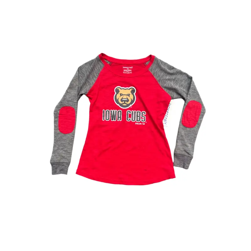 Iowa Cubs Youth Preppy Patch Long Sleeve