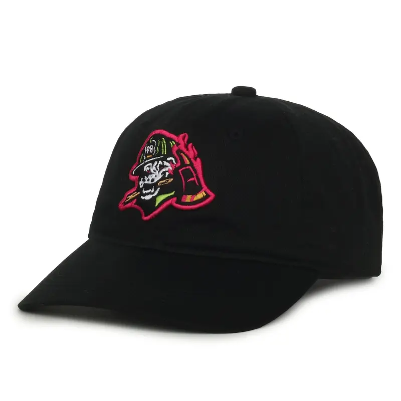 Perros Bomberos Black Adjustable Hat