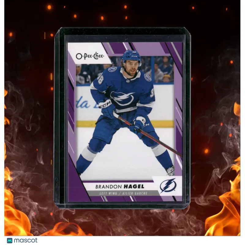 2023-24 O-Pee-Chee Brandon Hagel Purple Border 11/49 #65