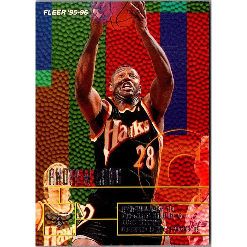 1995 Fleer European Andrew Lang #4