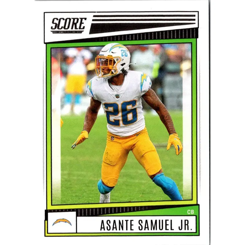 2022 Score Asante Samuel Jr. #140