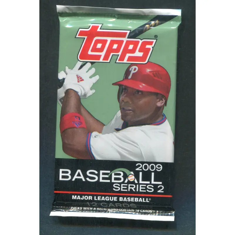 2009 Topps Baseball Unopened Series 2 Pack (12)