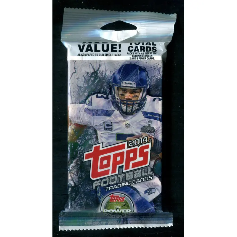 2014 Topps Football Unopened Value Pack (36)