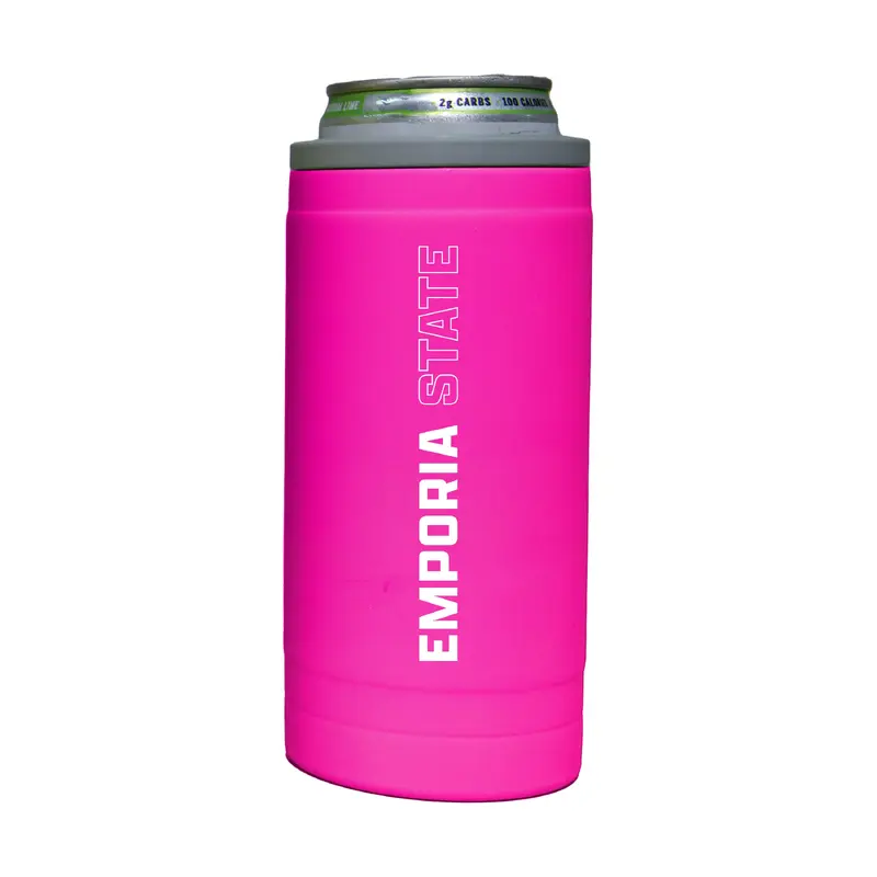 Emporia State 12oz Electric Stacked Soft Touch Slim Coolie