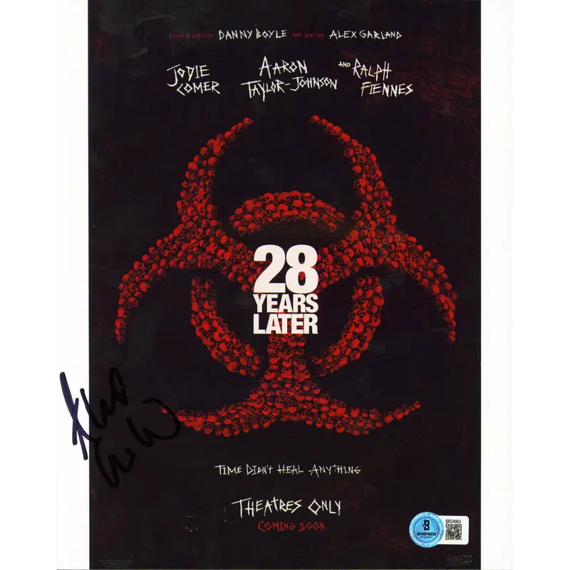 Alex Garland 28 Years Later Authentic Signed 8x10 Vertical Photo BAS #BR24963