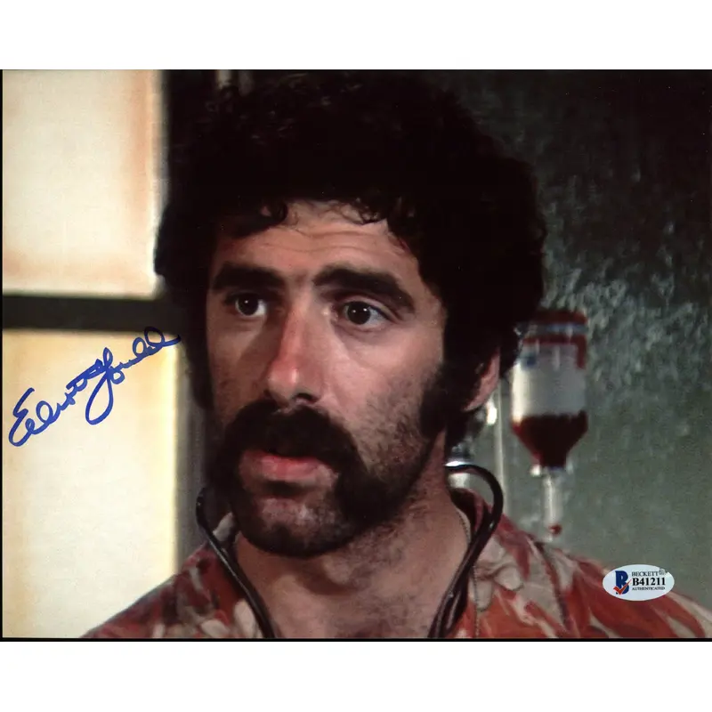 Elliott Gould MASH Authentic Signed 8X10 Photo Autographed BAS #B41211