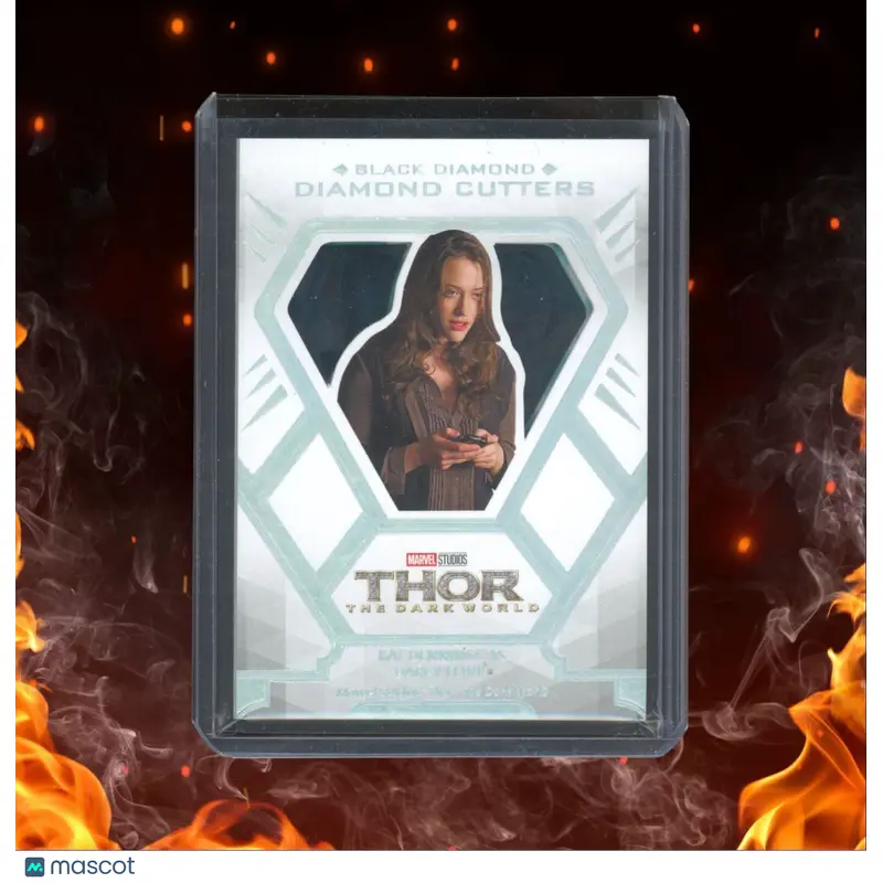 2021 UD Marvel Black Diamond Darcy Lewis Kat Dennings Diamond Cutters #DC-10