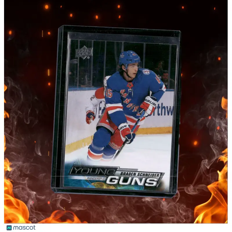 2022-23 Upper Deck Braden Schneider Young Guns Rookie #214