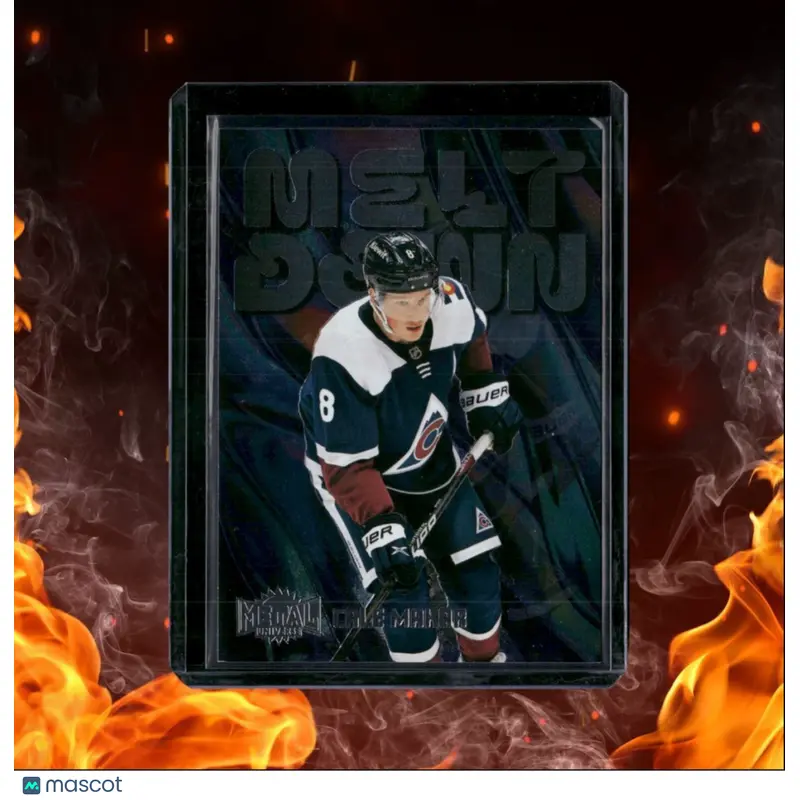2023-24 SkyBox Metal Universe Cale Makar Meltdown #M1