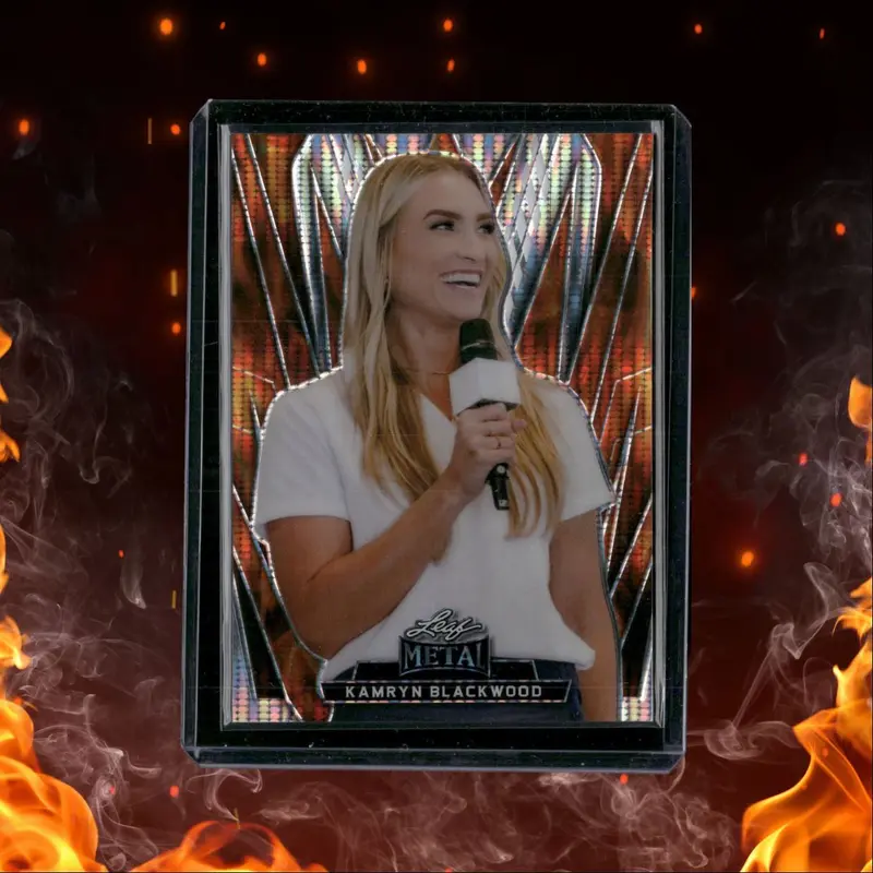 2024 Leaf Metal Pickleball Kamryn Blackwood Orange Pulsar 15/15 #26