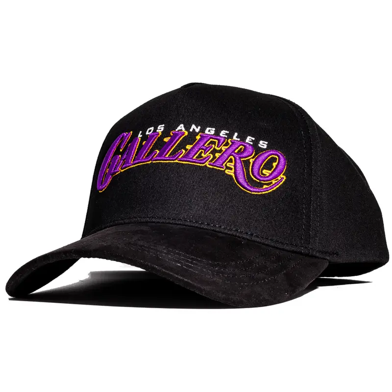 GALLO FINO BLACK SNAPBACK HAT GFLAGALLERO8 BLK
