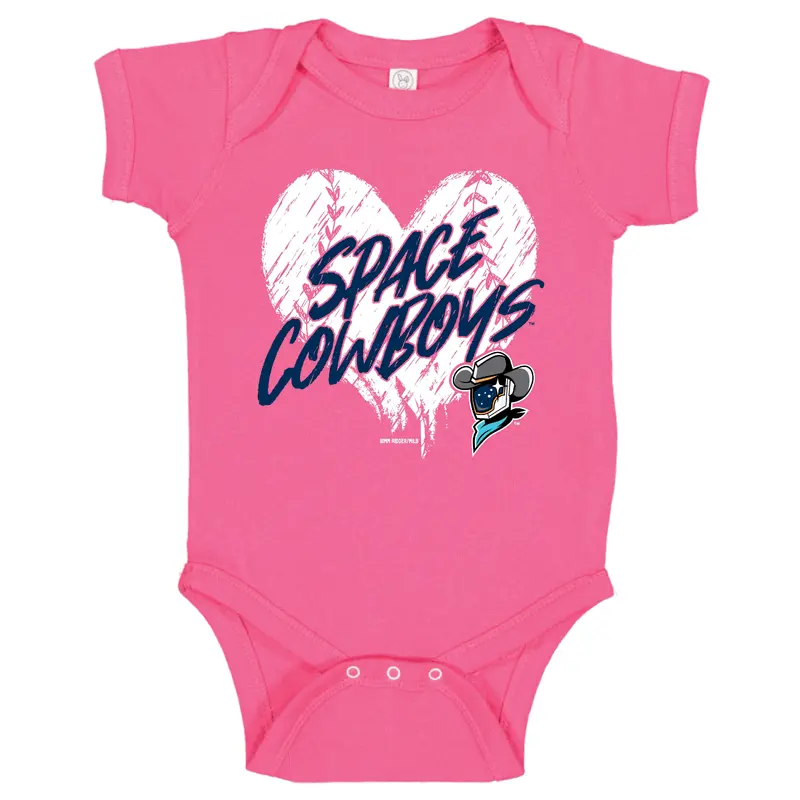 Sugar Land Space Cowboys Bimm Ridder Inf Girl Onesie Filed - Final Sale